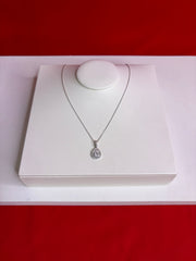 Pure Silver Pendant Necklace (WN175)
