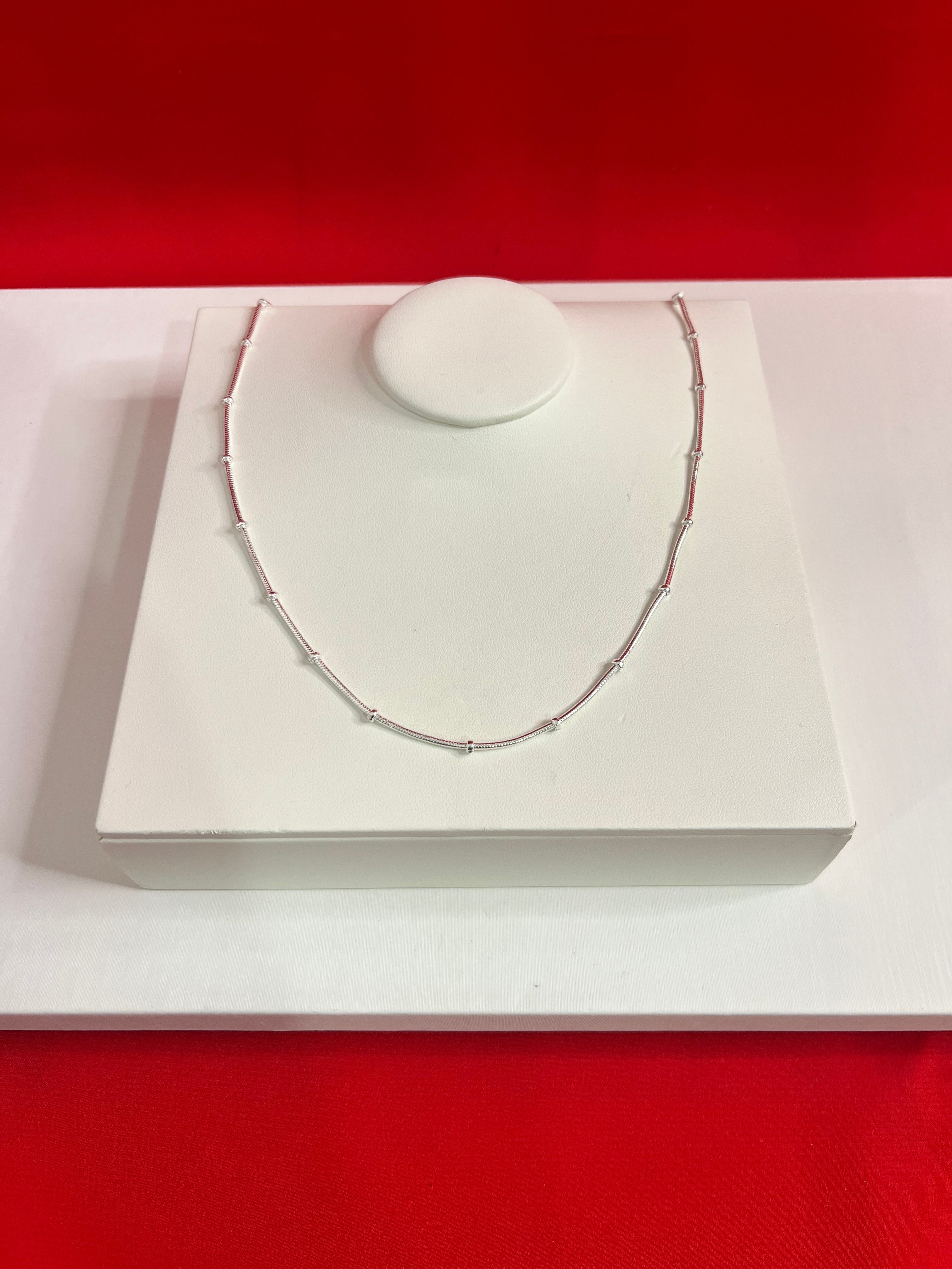 Pure Silver Chain 17” Gk1