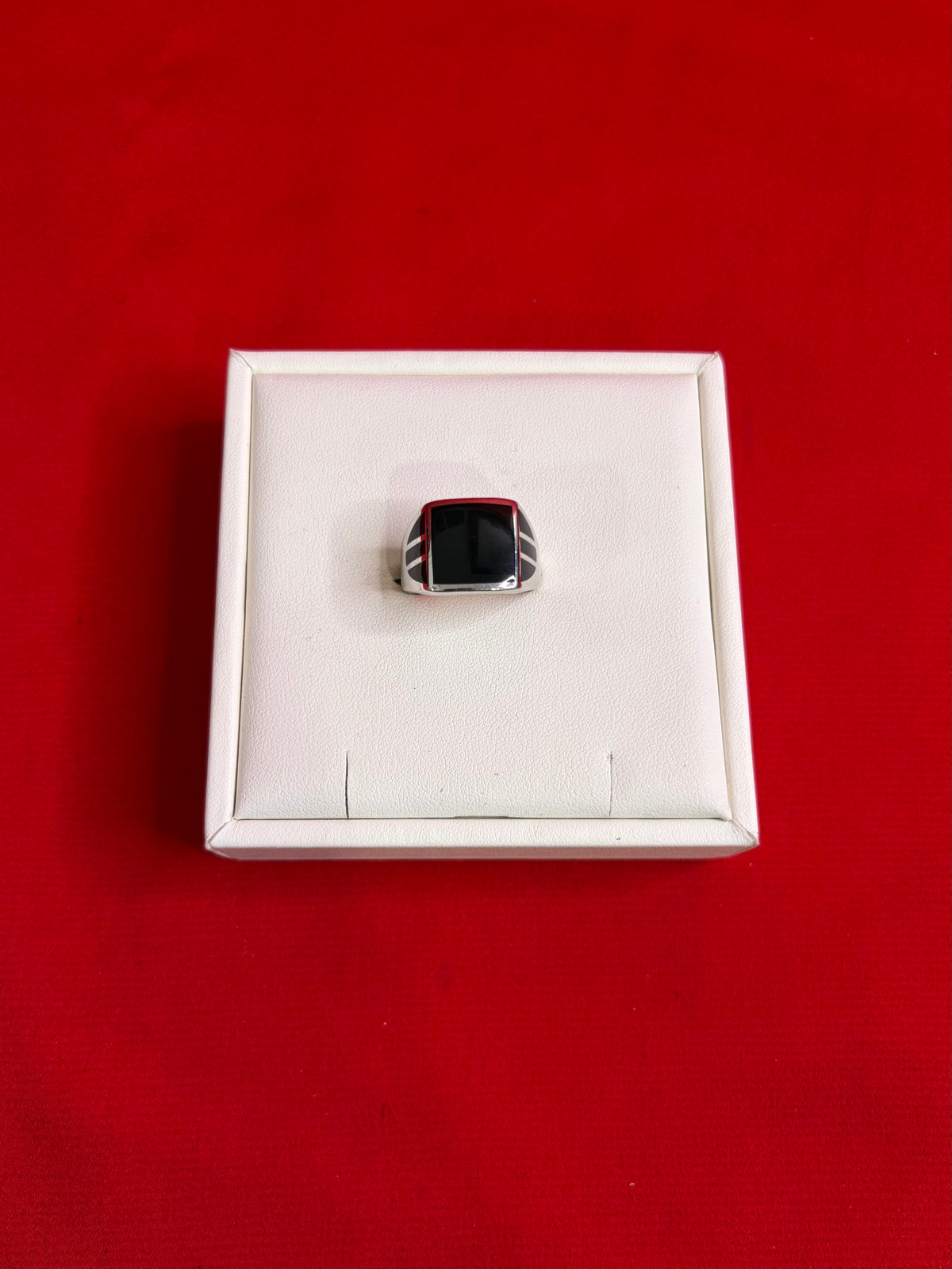 Men Silver Ring (Size 8) MR191