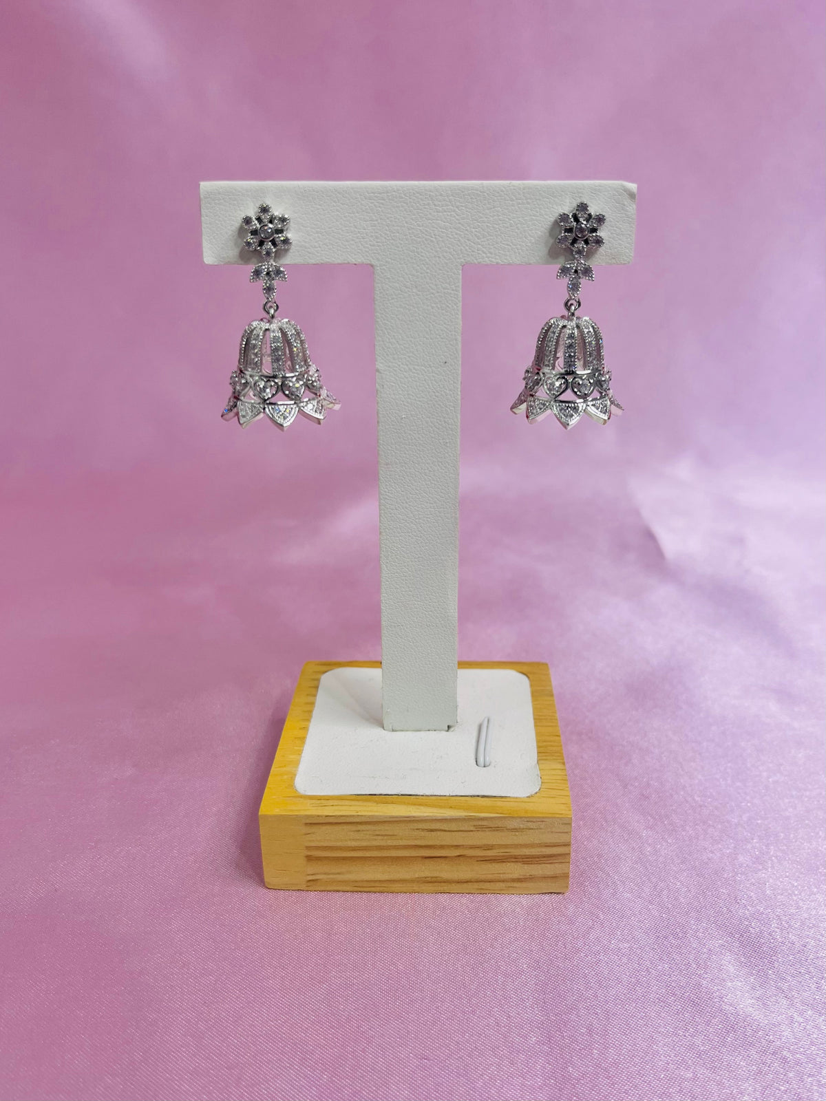 Pure Silver Jhumki Earrings (WJ5)