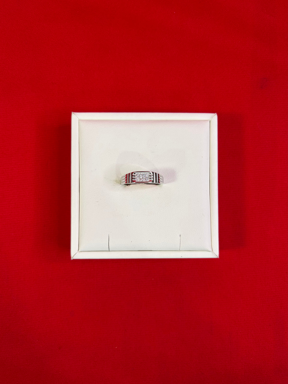 Men Silver Ring (Size 10) MR177