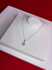 Pure Silver Pendant Necklace (WN175)