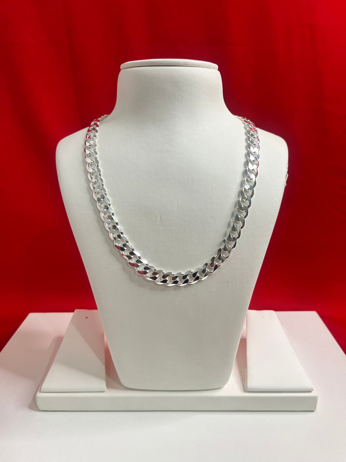 Cuban Pure Silver Chain 20” Sc56