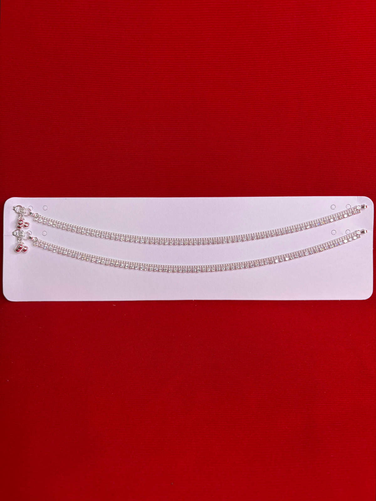 Pure Silver Anklets (WA124)