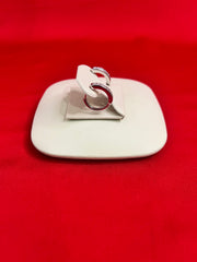 Pure Silver Hoops Earrings (HE31)