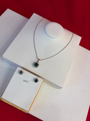 Pure Silver Pendant Set (WN209)