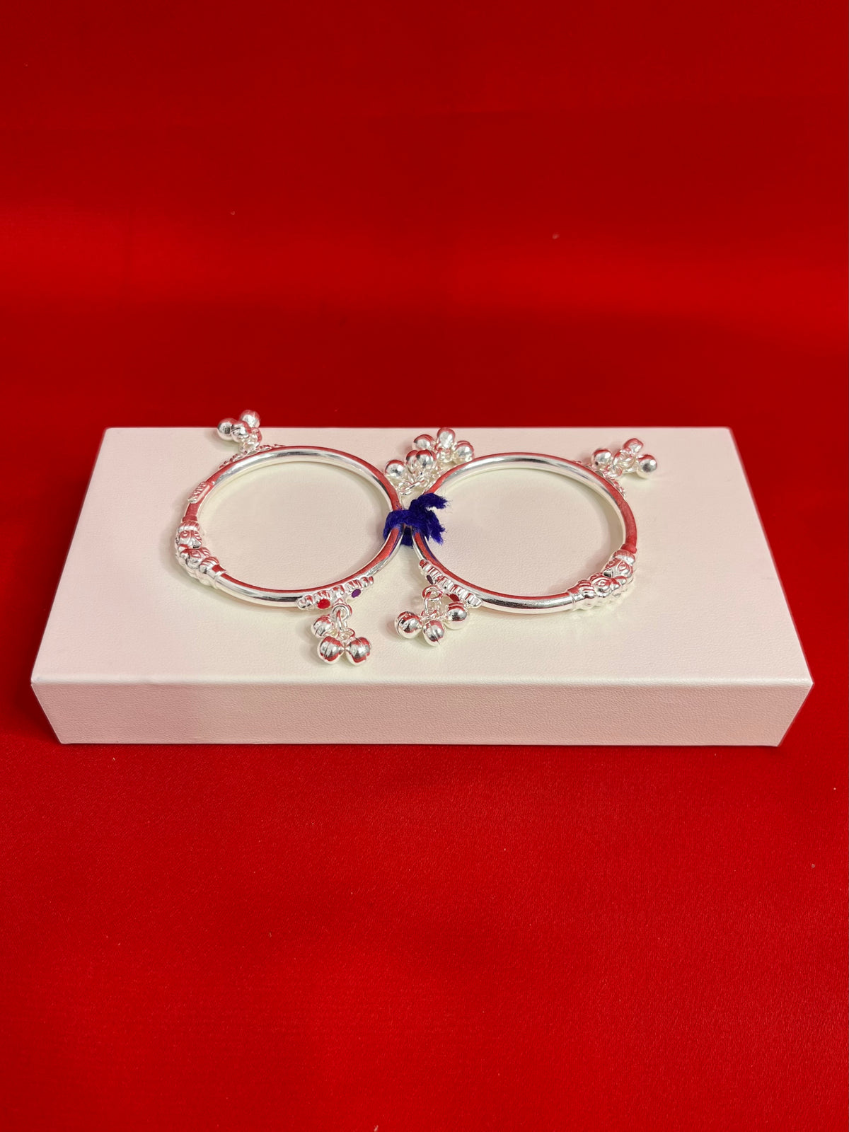Pure Silver Kids Kangan 1.5 Size