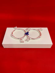 Pure Silver Kids Kangan 1.5 Size