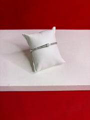 Women’s Pure Silver Bangle Bracelet (SB103)