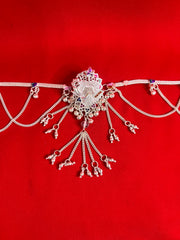 Pure Silver Waist Chain Also known as ( Kamarbandh, Belly chain , Tagdi or Kamar Patta)