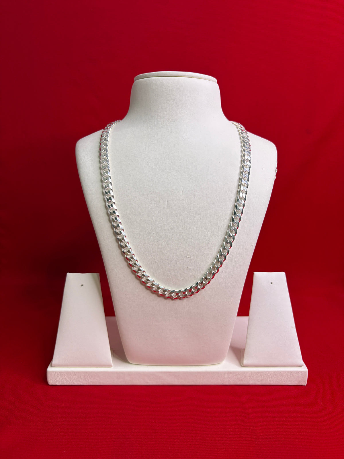 Cuban Pure Silver Chain 22” (SC144)