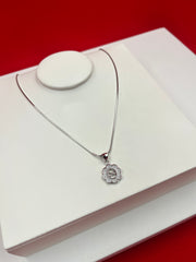 Forever Silver Pendant Necklace