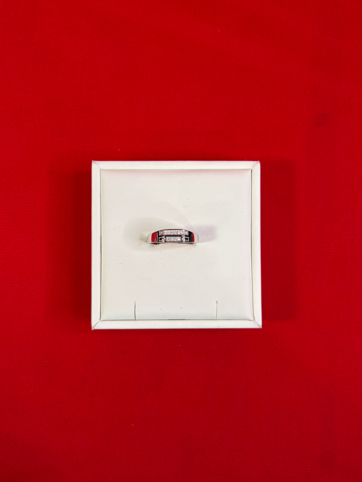 Men Silver Ring (Size 12) MR174