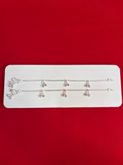Pure Silver Kids Anklets (7.5 Inch) (KA135)