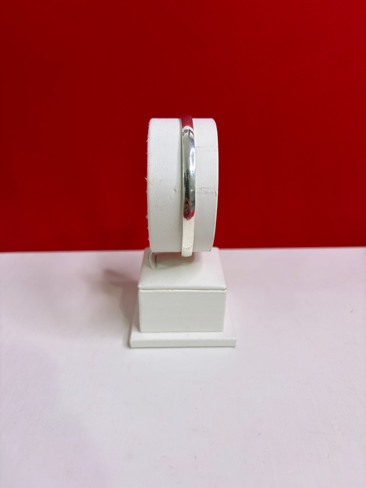 Pure Silver Men Plain kada 2.6 (Jointless) MK81