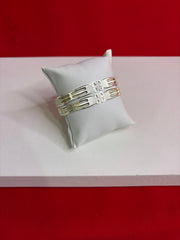 Pure Silver Bangle Pair 2.10 (SB95)
