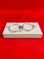 Pure Silver Baby Kangan 1.5 Size