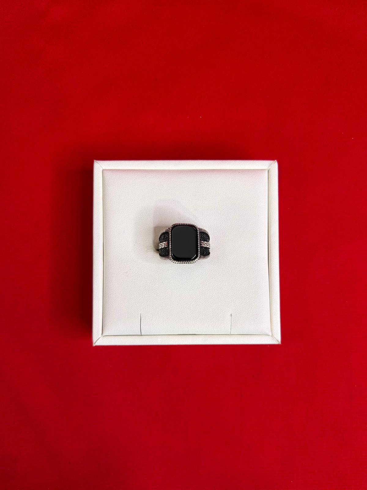 Men Silver Ring (Size 8) MR204