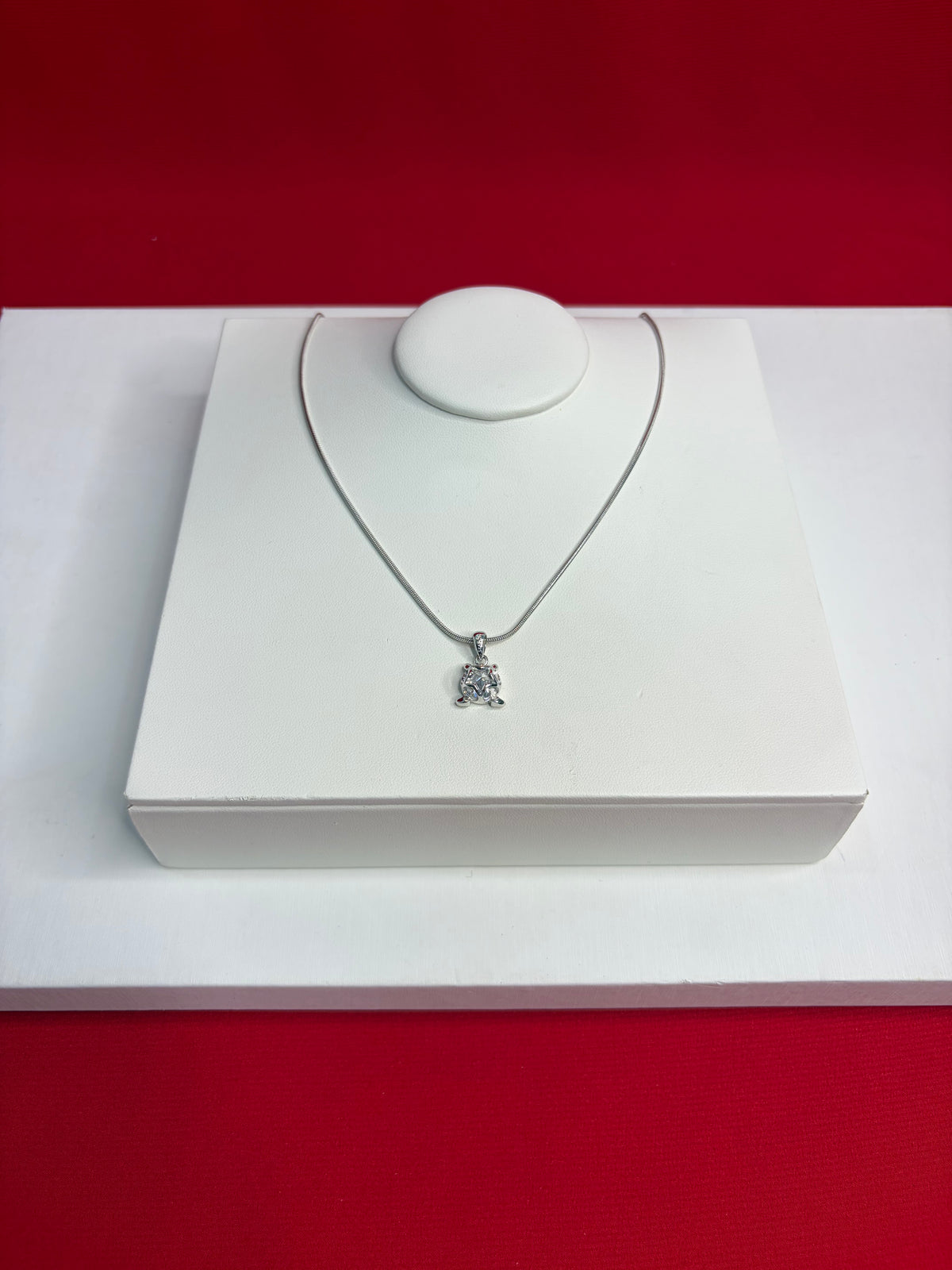 Pure Silver Pendant Necklace (WN202)