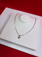Pure Silver Pendant Necklace (WN118)