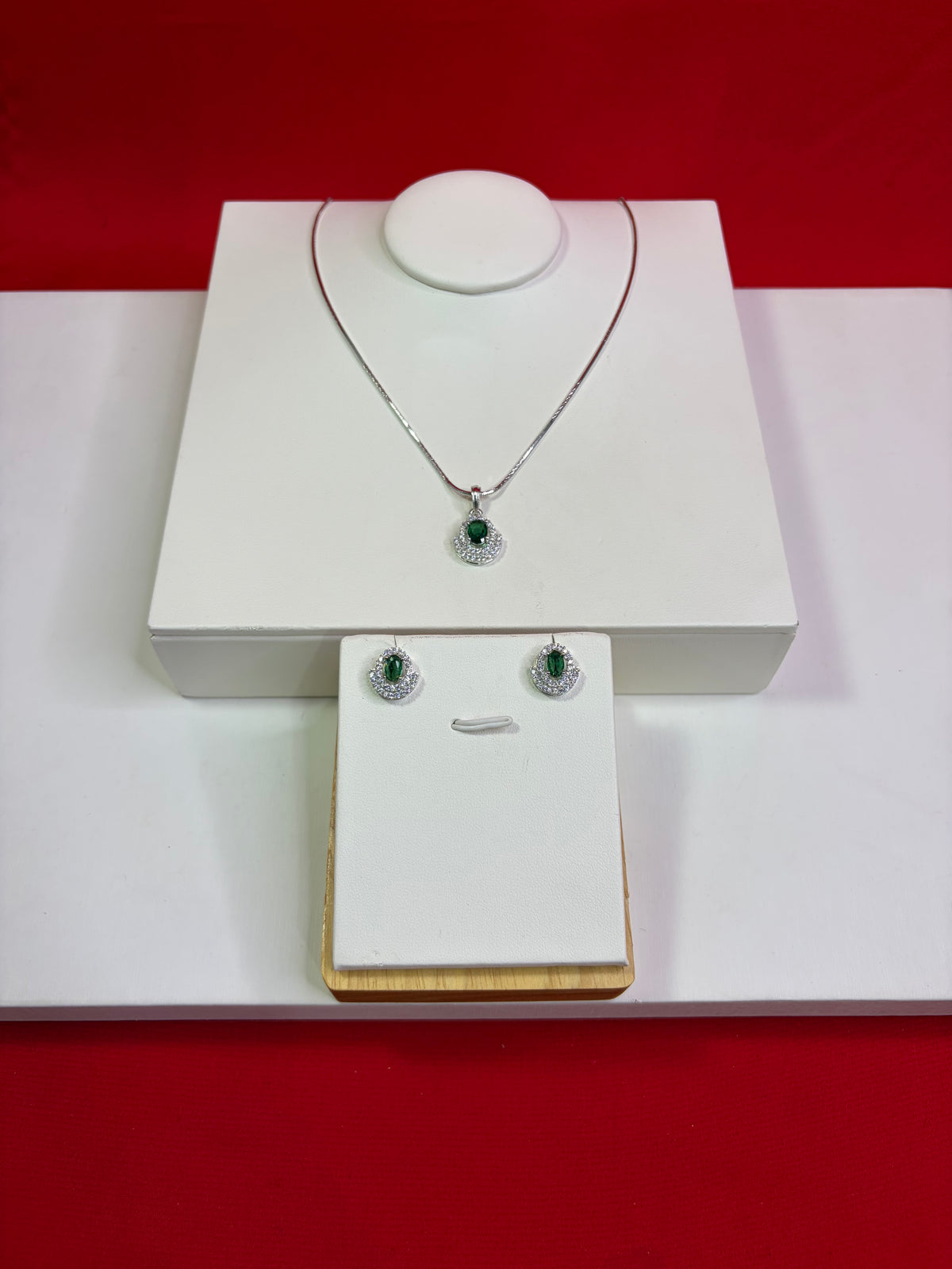 Pure Silver Pendant Set (WN161)