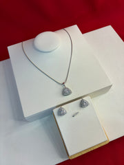 Pure Silver Pendant Set (WN206)