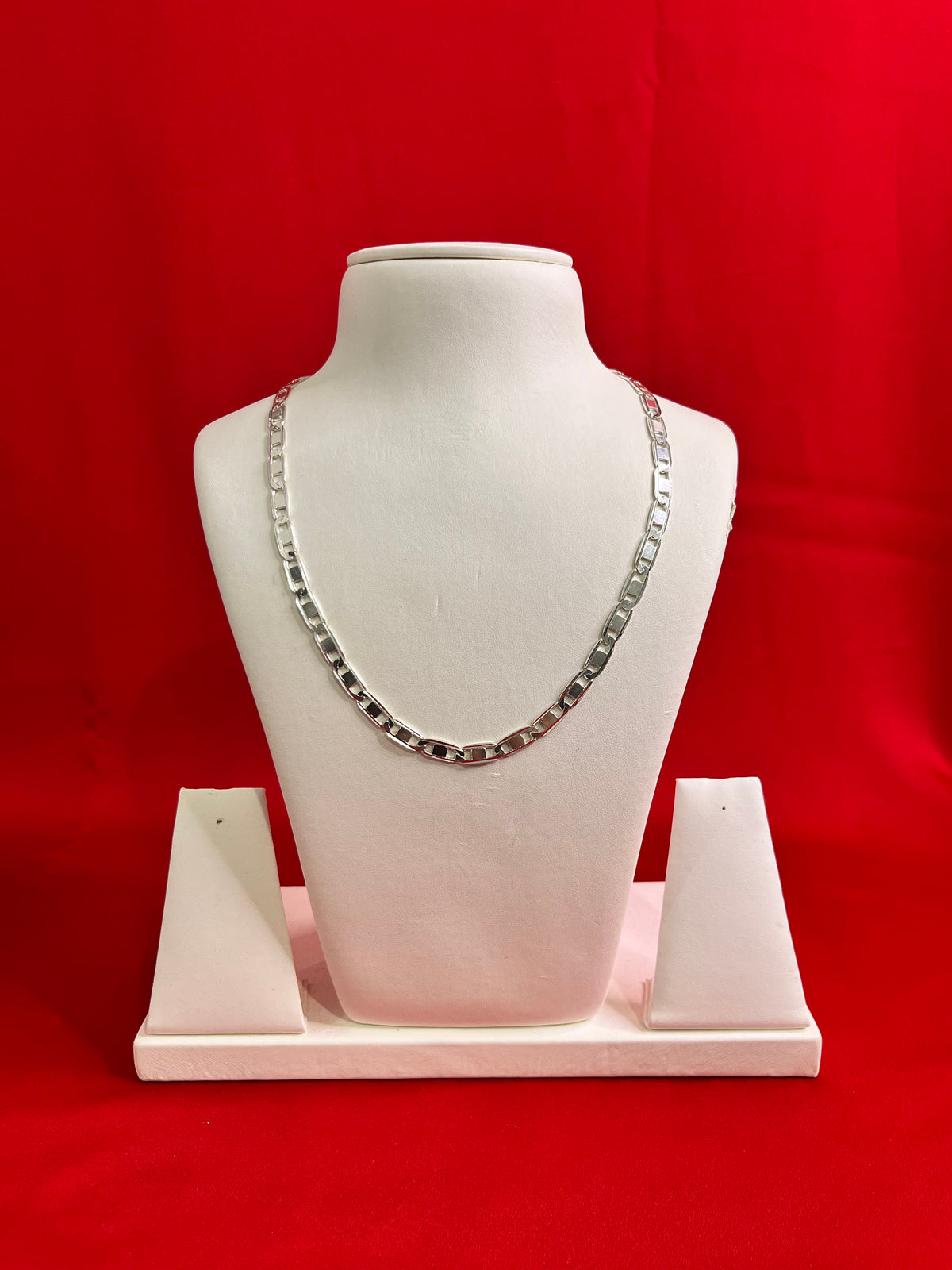 Nawabi Sleek-Diamond-Cut Flat Chain 20” Sc26