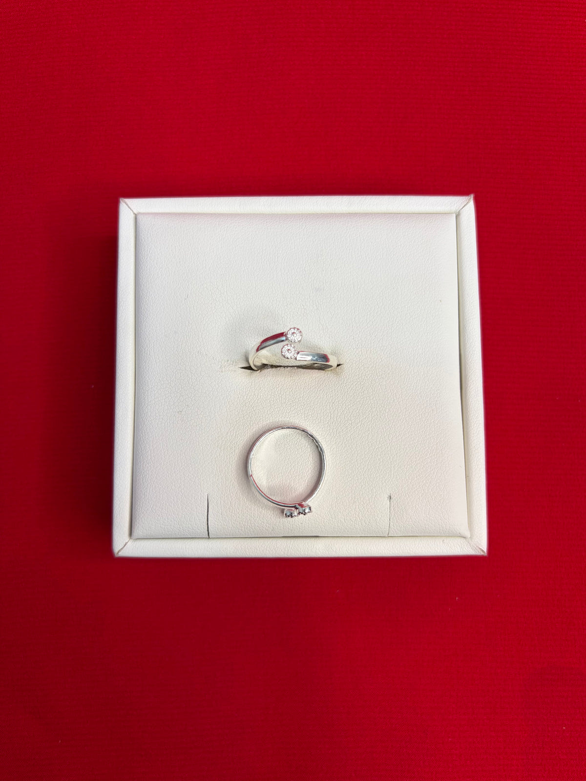Pure Silver Toe Rings Pair (TR12)