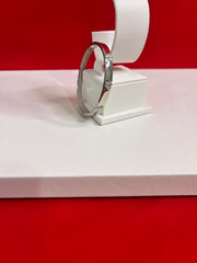 Fancy Pure Italian Silver Bangle 2.2