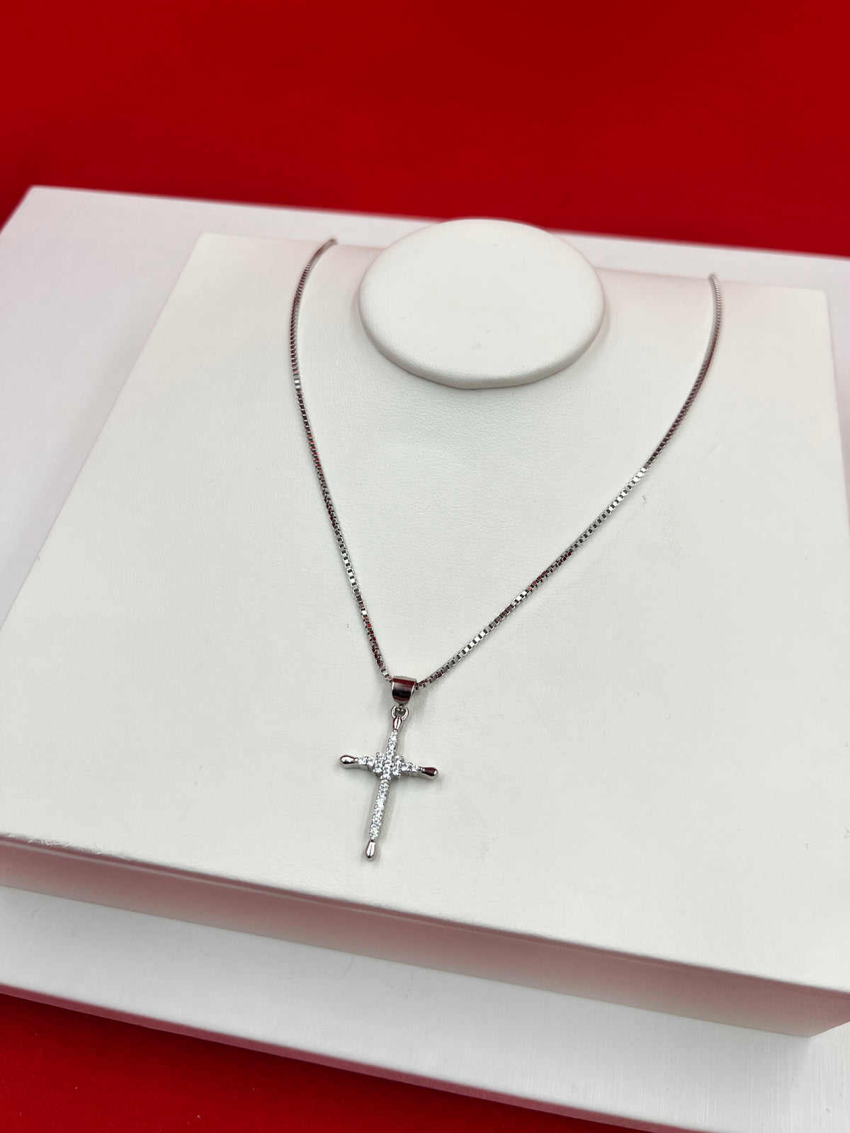 Cross Silver Pendant Necklace