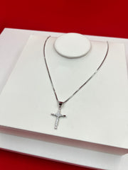 Cross Silver Pendant Necklace