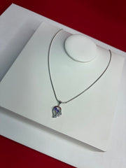 Pure Silver Pendant Necklace (WN201)