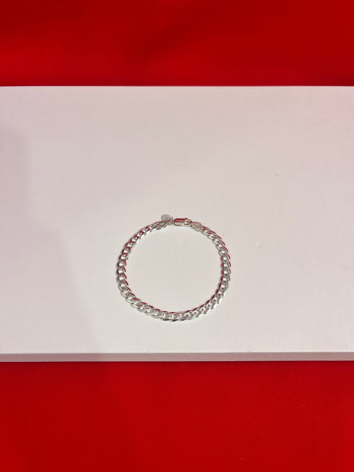 Men’s Pure Silver Cuban Bracelet (MB60)
