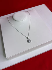 Pure Silver Pendant Necklace (WN175)