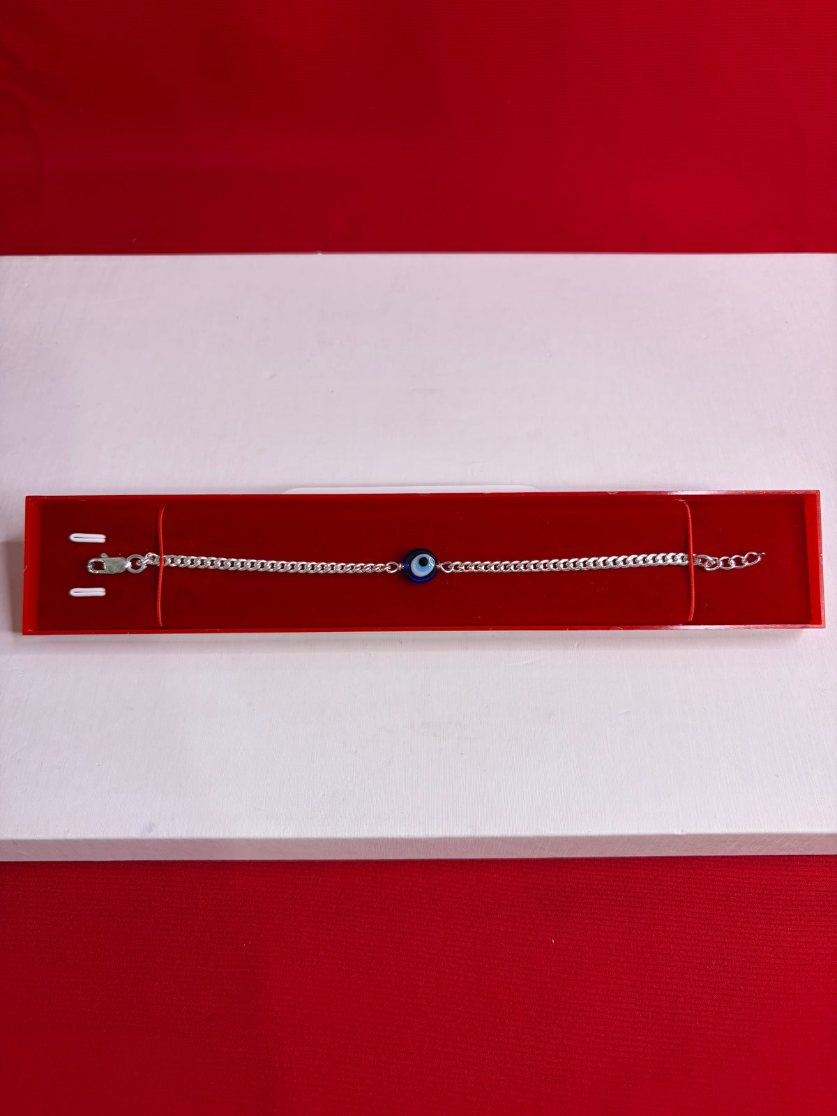 Kids Pure Silver Rakhi Bracelet (KSR1)
