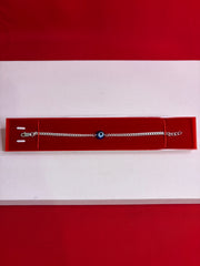 Kids Pure Silver Rakhi Bracelet (KSR1)