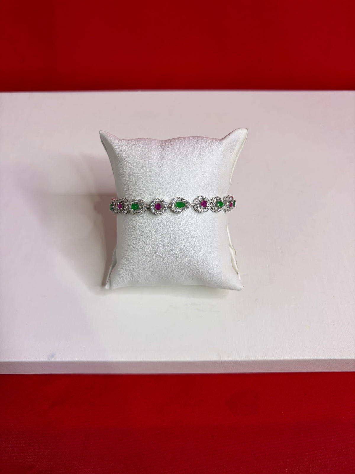 Fancy Pure Silver Bracelet (WB78)