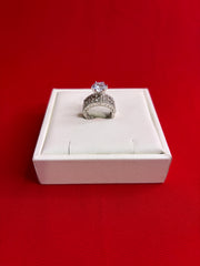 Pure Silver Women’s Cocktail Ring (Size 7) WR268