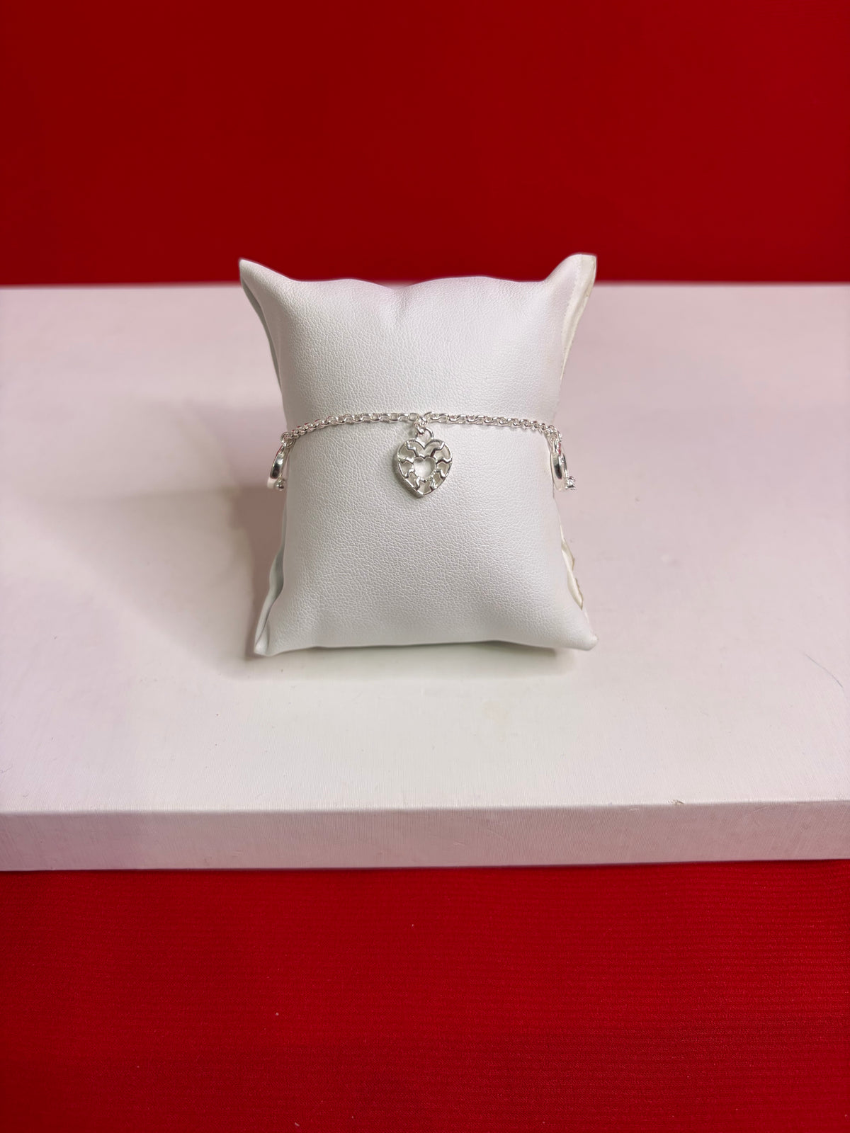 Pure Silver Charm Bracelet (WB124)