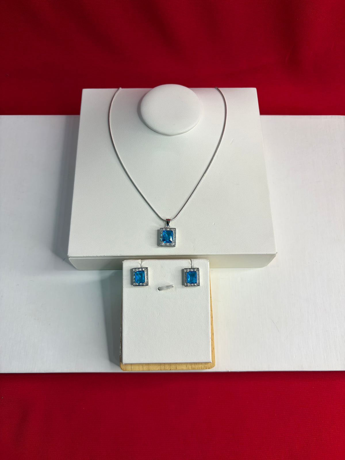 Pure Silver Pendant Set (WN238)
