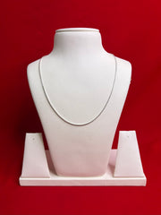 Box Pure Silver Chain 20” Sc31