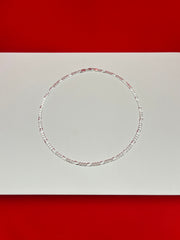 Figaro Pure Silver Chain 20” Sc39