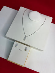 Pure Silver Pendant Set (WN192)