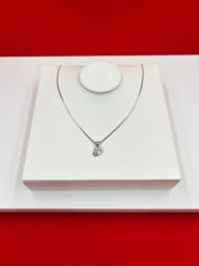 Heart & flower Pendant Necklace