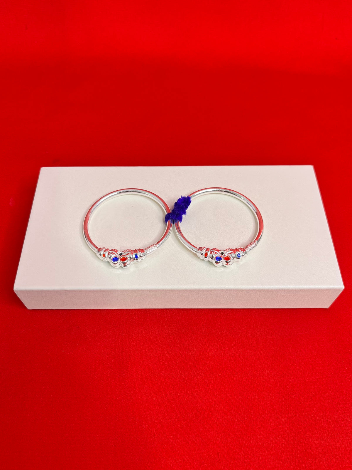 Pure Silver Kids Kangan 1.5