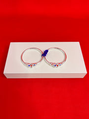 Pure Silver Kids Kangan 1.5