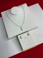 Pure Silver Pendant Set (WN192)