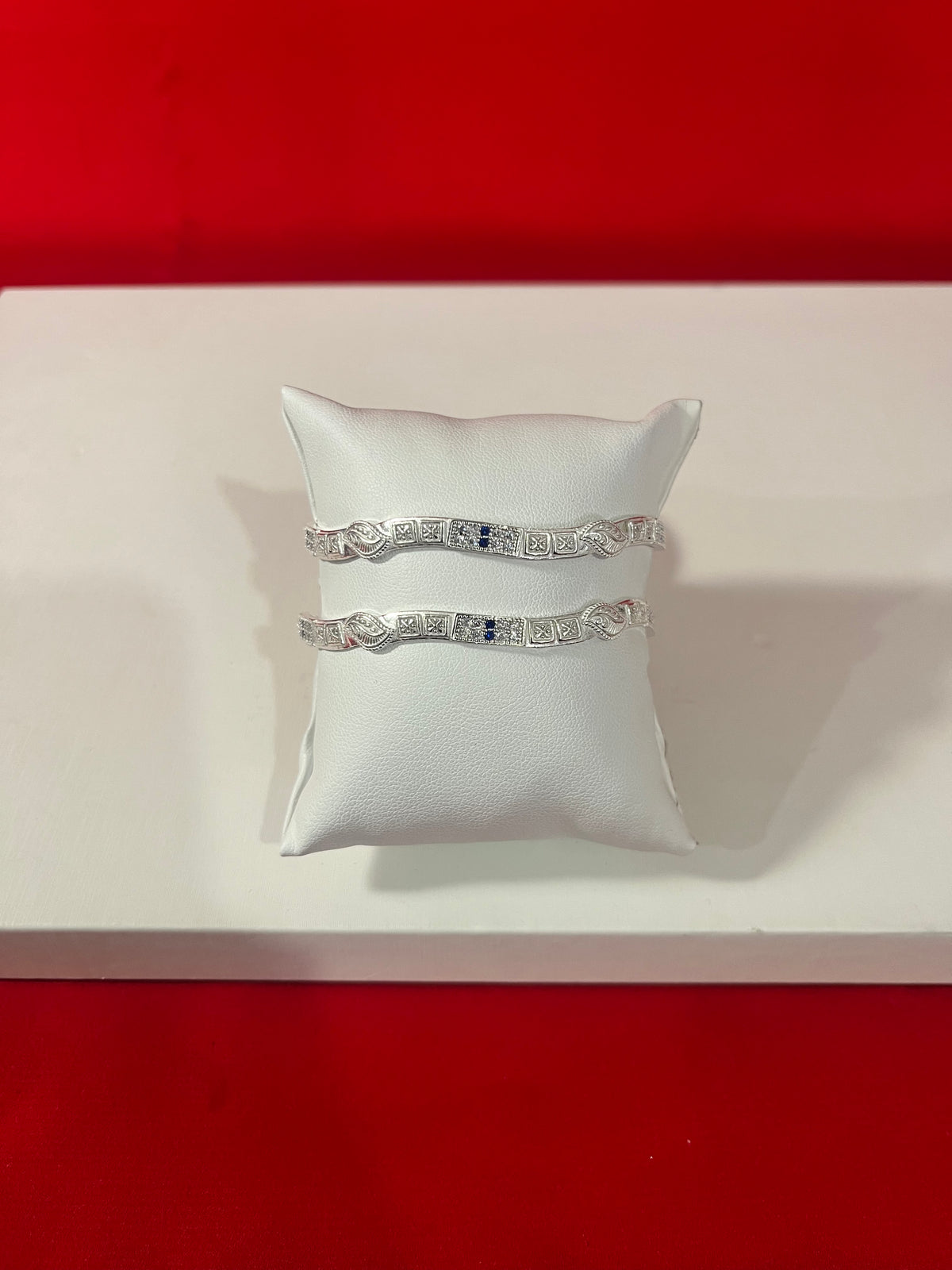 Pure Silver Bangle Pair 2.8 (SB67)