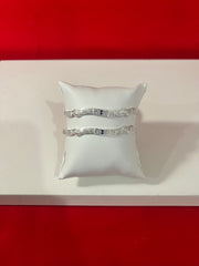 Pure Silver Bangle Pair 2.8 (SB67)