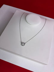 Pure Silver Pendant Necklace (WN176)